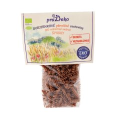 Dvojzrnkové cestoviny špirály BIO 250g