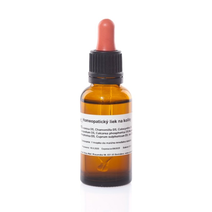 Homeopatický liek na koliky - kvapky