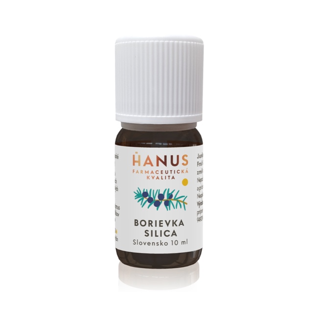 Jalovcová silice Hanus – esenciální olej pro aromaterapii